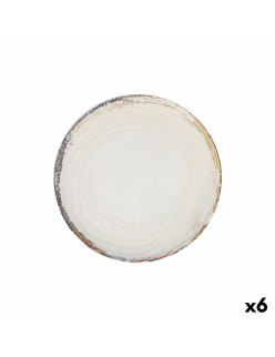 Sousplat La Mediterránea Albus Ø 32,5 cm (6 Unidades)