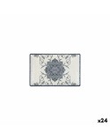 Serving Platter La Mediterránea Rosetta Rectangular 20 x 13 x 2 cm (24 Units)