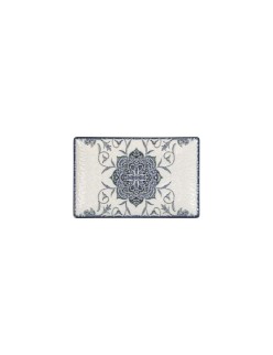 Serving Platter La Mediterránea Rosetta Rectangular 20 x 13 x 2 cm (24 Units)