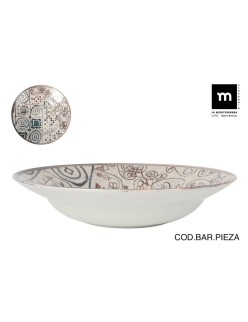 Prato para Massa La Mediterránea Grecia Ø 29 cm (6 Unidades)