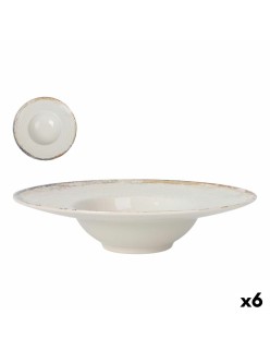 Prato para Massa La Mediterránea Albus Ø 28 cm (6 Unidades)