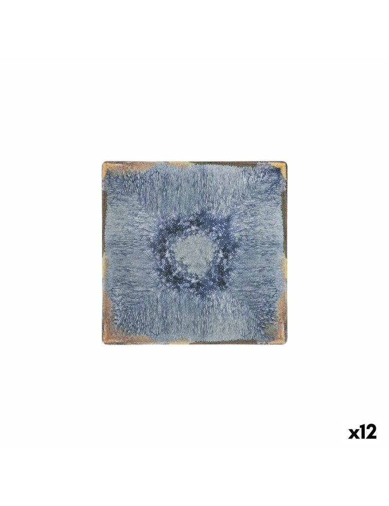 Prato de Sobremesa La Mediterránea Aelia 18 x 18 x 2 cm (12 Unidades)