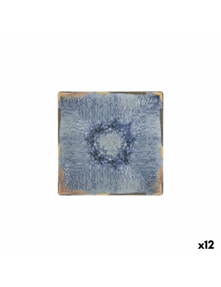 Prato de Sobremesa La Mediterránea Aelia 18 x 18 x 2 cm (12 Unidades)