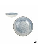 Deep Plate La Mediterránea Swirl Ø 21 cm (12 Units)