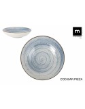 Piatto Fondo La Mediterránea Swirl Ø 21 cm (12 Unità)
