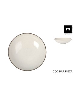 Deep Plate La Mediterránea Anllo Ø 21 cm (12 Units)