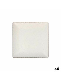 Flat Plate La Mediterránea Anllo 24 x 24 x 2 cm (6 Units)