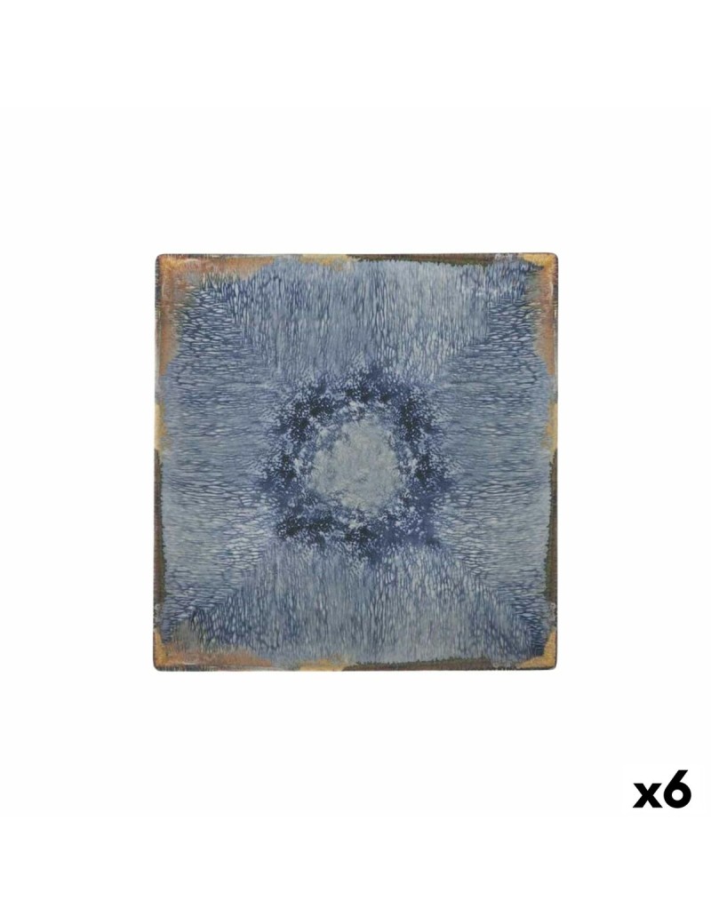 Flat Plate La Mediterránea Aelia 24 x 24 x 2 cm (6 Units)