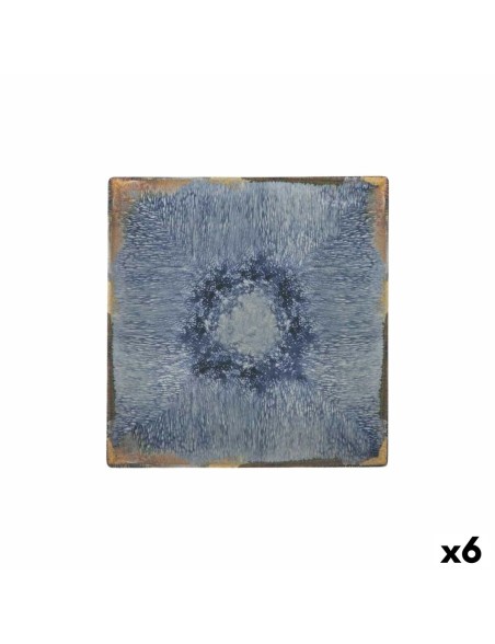 Flat Plate La Mediterránea Aelia 24 x 24 x 2 cm (6 Units)