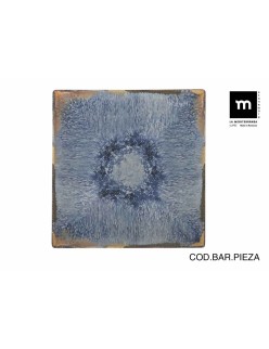 Flat Plate La Mediterránea Aelia 24 x 24 x 2 cm (6 Units)