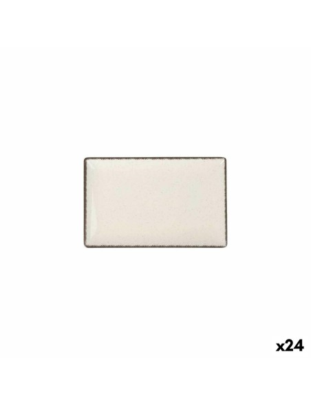Serving Platter La Mediterránea Anllo Rectangular 20 x 13 x 2 cm (24 Units)