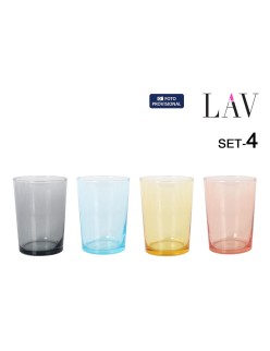 Set of glasses LAV BDG392PFT4.60 515 ml (6 Units)