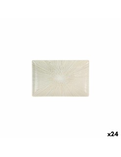 Serving Platter La Mediterránea Anya Rectangular 20 x 13 x 2 cm (24 Units)