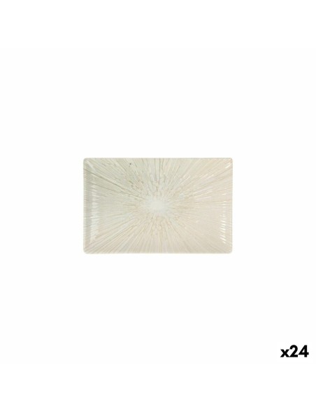 Serving Platter La Mediterránea Anya Rectangular 20 x 13 x 2 cm (24 Units)