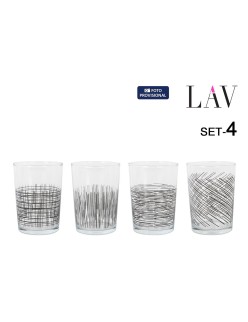 Set of glasses LAV BDG392UB4046 515 ml (6 Units)
