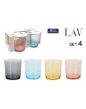 Beer Glass LAV BDG386PFT4.60 4 Pieces (6 Units)