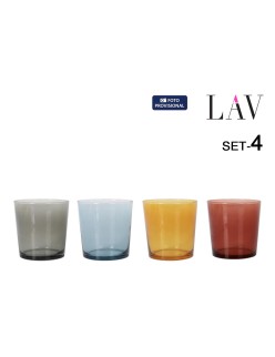 Beer Glass LAV BDG386PFT4.61 4 Pieces (6 Units)