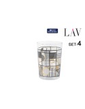 Set of glasses LAV BDG392SB4942 515 ml (6 Units)
