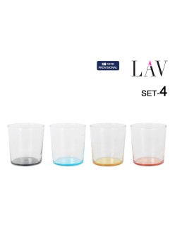 Beer Glass LAV BDG386PBT.60 4 Pieces (6 Units)
