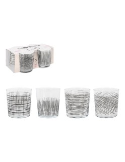 Beer Glass LAV BDG386UB4046 345 ml 4 Pieces (6 Units)