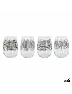 Set of glasses LAV GAIA 4 Pieces (6 Units)