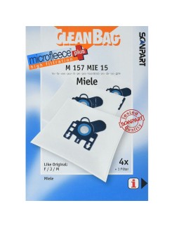 Replacement Bag for Vacuum Cleaner Scanpart M 157 MIE 15 MIELE