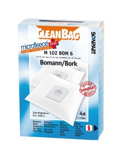 Replacement Bag for Vacuum Cleaner Scanpart M 102 BOM 6 BOMANN BORK 4UD