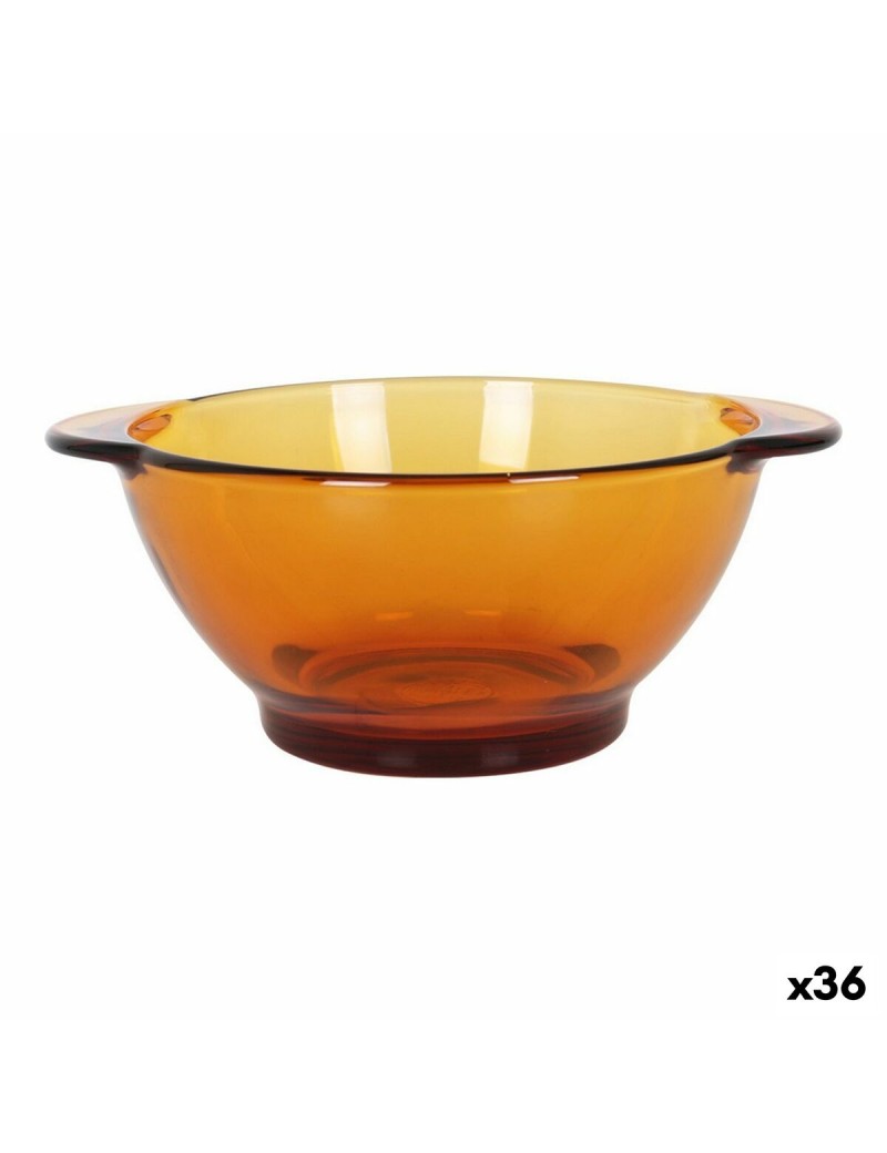Bowl Duralex Lys Crystal Amber 510 ml 16,4 x 13,4 x 6,7 cm (36 Units)