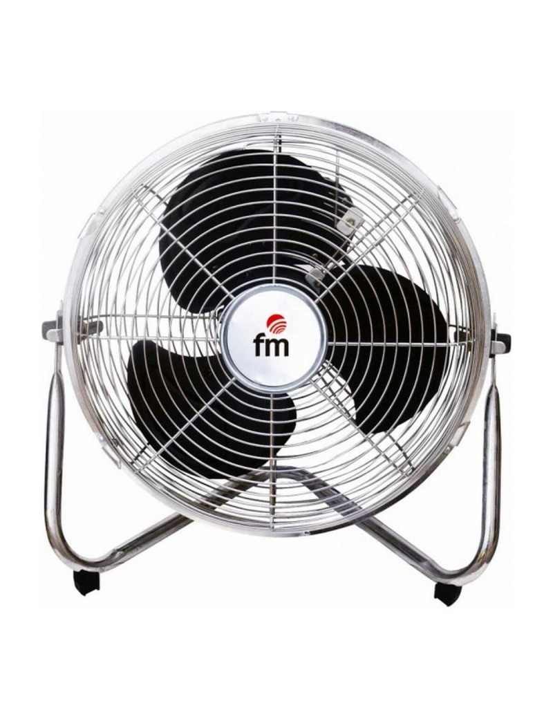 Floor Fan Grupo FM F30 Ø 30 cm 55W Black