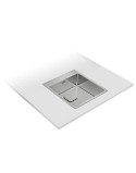 Lavello a Una Vasca Teka Forlinea RS15 50.40 Acciaio
