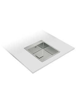 Lavello a Una Vasca Teka Forlinea RS15 50.40 Acciaio