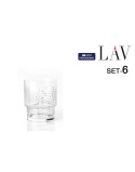 Set di Bicchieri LAV Helen 0,23 l 6 Pezzi (8 Unità)