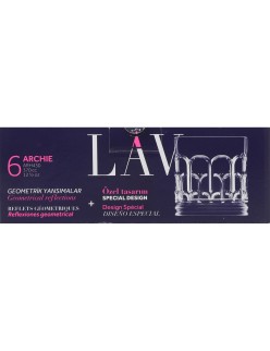 Conjunto de Copos LAV Archie 0,37 L 6 Peças (4 Unidades)