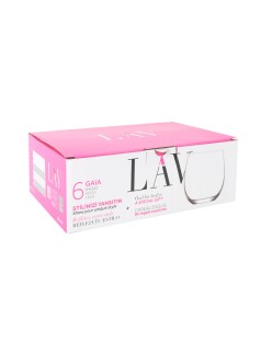 Gläserset LAV Gaia 415 ml 6 Stücke (8 Stück)