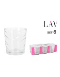 Set di Bicchieri LAV Madrid 6 Pezzi (8 Unità)