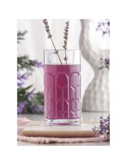 Set of glasses LAV Archie 0,39 L 6 Pieces (4 Units)