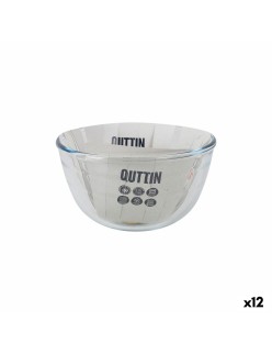 Schüssel La Mediterránea Quttin Glas 1,1 L 17 x 17 x 10 cm (12 Stück)