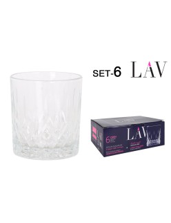 Set di Bicchieri LAV Odin 6 Pezzi (4 Unità)