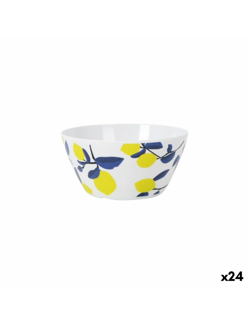 Schüssel für Vorspeisen La Mediterránea Zitronengelb 15 x 8 cm (24 Stück)