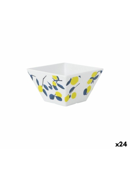 Schüssel für Vorspeisen La Mediterránea Zitronengelb 10 x 10 x 6 cm (24 Stück)