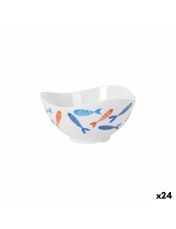 Schüssel für Vorspeisen La Mediterránea Fische 12 cm (24 Stück)