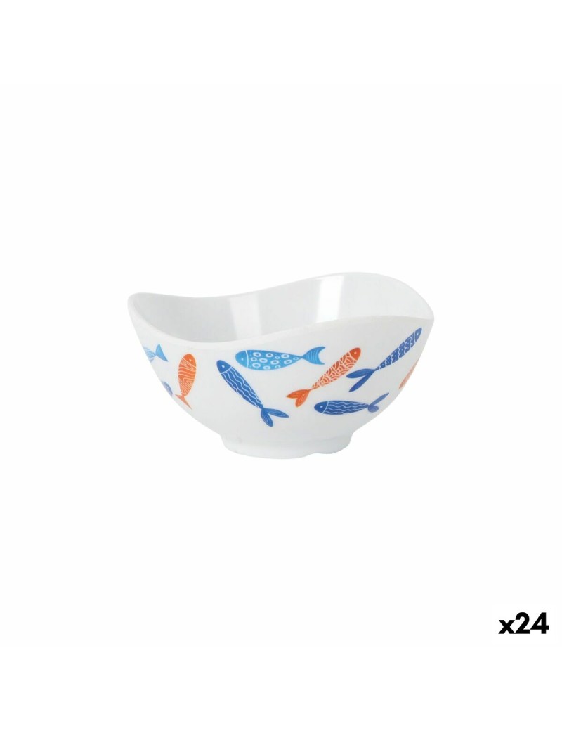 Schüssel für Vorspeisen La Mediterránea Fische 12 cm (24 Stück)