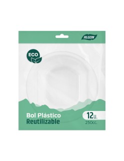 Set da Aperitivo Algon Plastica 250 ml 12 x 12 x 5 cm 12 Pezzi (24 Unità)