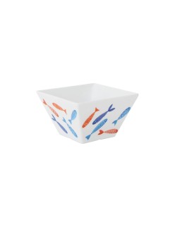 Ciotola per Aperitivi La Mediterránea Pesci 10 x 10 x 6 cm (24 Unità)