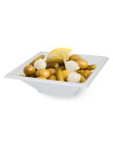 Set da Aperitivo Algon Plastica 250 ml 12 x 12 x 2 cm 6 Pezzi (36 Unità)