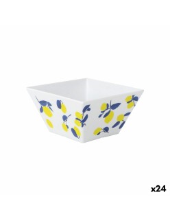 Ciotola per Aperitivi La Mediterránea Limone 13 x 13 x 7 cm (24 Unità)