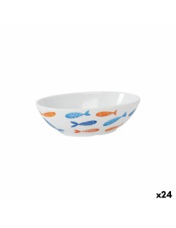 Ciotola per Aperitivi La Mediterránea Pesci 13,5 cm (24 Unità)