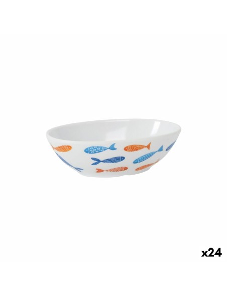 Ciotola per Aperitivi La Mediterránea Pesci 13,5 cm (24 Unità)