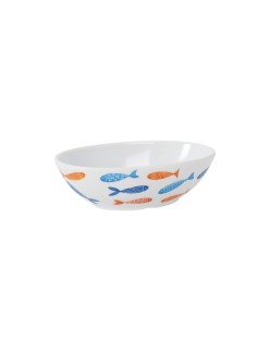 Ciotola per Aperitivi La Mediterránea Pesci 13,5 cm (24 Unità)