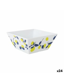 Ciotola per Aperitivi La Mediterránea Limone 18 x 18 x 8 cm (24 Unità)